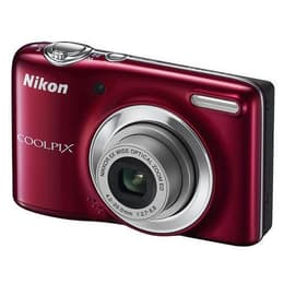 Nikon Coolpix L25 Kompakt 10 - Červená