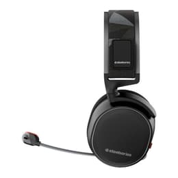 Slúchadlá Steelseries Arctis 7 gaming drôtové + bezdrôtové Mikrofón - Čierna