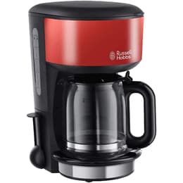 Kávovar Bezkapsulové Russell Hobbs Colours Plus+ 20131-56 1.25L - Čierna/Červená