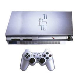 PlayStation 2 - HDD 0 MB - Strieborná