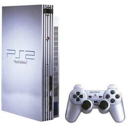 PlayStation 2 - HDD 0 MB - Strieborná