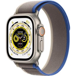 Apple Watch Ultra (2022) GPS + mobilná sieť 49 mm - Titánová Prírodný titán