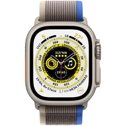 Apple Watch Ultra (2022) GPS + mobilná sieť 49 mm - Titánová Prírodný titán