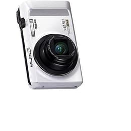Kompakt -Casio Exilim EX-ZS200 Biela + objektívu Casio Exilim 24x Wide Optical Zoom Lens 24-300 mm f/3-5.9