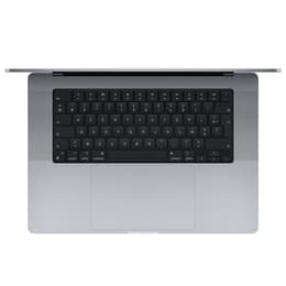 MacBook Pro 16" (2021) - Apple M1 Pro 10‑core CPU a GPU 16-Core - 16GB RAM - SSD 512GB - Štandardná obrazovka - QWERTZ - Slovenská