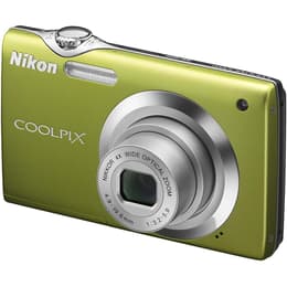 Kompakt Coolpix S3000 - Zelená + Nikon Nikkor 4X Wide Optical Zoom f/3.2-5.9