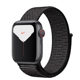 Apple Watch Series 5 (2019) GPS + mobilná sieť 40 mm - Hliníková Vesmírna šedá - Sport loop Čierna
