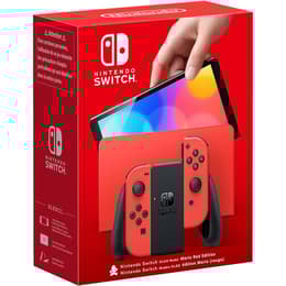 Switch OLED 64GB - Červená - Limitovaná edícia Mario