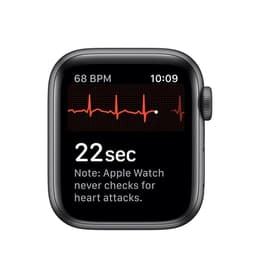 Apple Watch Series 5 (2019) - (remienok nie je súčasťou balenia) - GPS + mobilná sieť 44 mm - Vesmírna šedá Hliníková
