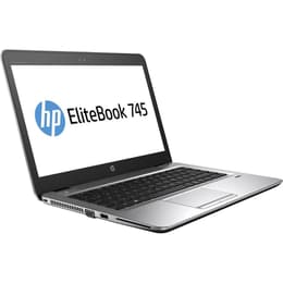 HP EliteBook 745 G3 14" (2016) - PRO A12-8800B - 4GB - SSD 128 GB QWERTY - Švédska