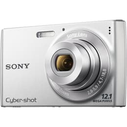 Sony CyberShot DSC-W510 Kompakt 12.1 - Sivá