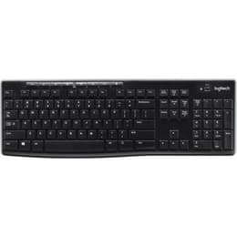 AZERTY Klávesnica Logitech Belgická Bezdrôtové Podsvietená klávesnica K270