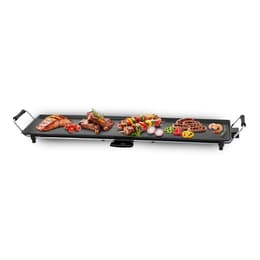 Grilovacia doska / platňa Plancha XXL Dolce Casa DC-PLA-90-CM Antiadhésive - Thermostat Ajustable, 1800W Poignée Rembourrée, pour 8 Personnes, 90 x 23CM