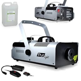 Audio príslušenstvo Pur Light Machine à fumée Pro Méga SMOKE haute densité 1500W + Etrier de fix + 2 télécommandes NEWARK1500 +20L Liquide