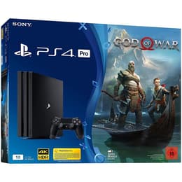 PlayStation 4 Pro 1000GB - Čierna - Limitovaná edícia God of War + God of War