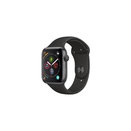 Apple Watch (Series 4) 2018 GPS + mobilná sieť 44mm - Hliníková Vesmírna šedá - Sport band Čierna