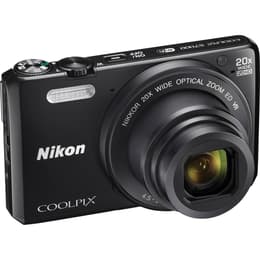 Nikon Coolpix S7000 Kompakt 16 - Čierna