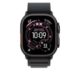 Apple Watch Ultra 2 (2024) GPS + mobilná sieť 49 mm - Titánová Čierna - Alpská slučka Čierna