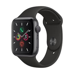 Apple Watch (Series 5) 2019 GPS 44mm - Hliníková Vesmírna šedá - Sport band Čierna