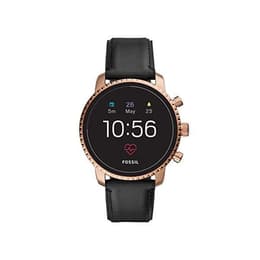 Smart hodinky Fossil Gen 4 Explorist HR DW6F1 á á - Zlatá/Čierna