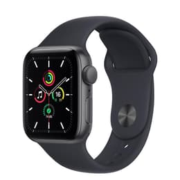 Apple Watch (Series SE) 2020 GPS 44mm - Hliníková Vesmírna šedá - Sport band Polnočná modrá