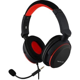 Slúchadlá The G-Lab KORP Oxygen gaming drôtové Mikrofón - Čierna