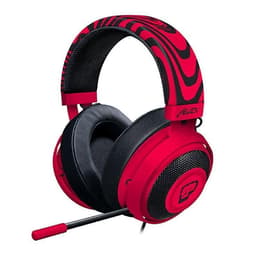 Slúchadlá Razer Kraken Pro v2 gaming Mikrofón - Červená