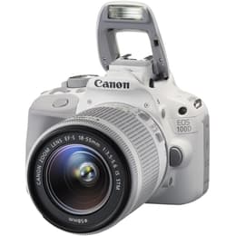 Zrkadlovka - Canon EOS 100D Biela + Canon EF-S 18-55mm f/3.5-5.6 IS STM