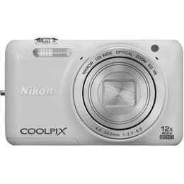 Kompakt Coolpix S6600 - Biela f/3