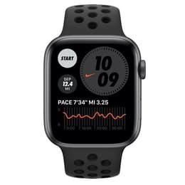 Apple Watch (Series 6) 2020 GPS + mobilná sieť 44mm - Hliníková Vesmírna šedá - Nike Sport band Čierna