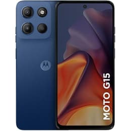 Motorola Moto G15 256GB - Modrá - Neblokovaný