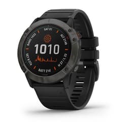 Smart hodinky Garmin Fenix 6X Pro Solar Edition á á - Čierna