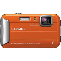 Kompakt Lumix DMC-FT30 - Oranžová + Panasonic Lumix DC Vario 25–100mm f/3.9–5.7 f/3.9–5.7