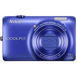 Nikon Coolpix S6300 Kompakt 16 - Modrá