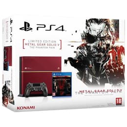 PlayStation 4 500GB - Červená - Limitovaná edícia Metal Gear Solid V + Metal Gear Solid V: The Phantom Pain