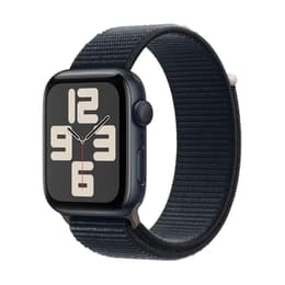 Apple Watch Series SE 2 (2022) GPS + mobilná sieť 44 mm - Hliníková Midnight - Sport loop Čierna