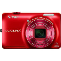 Nikon Coolpix S6300 Kompakt 16 - Červená