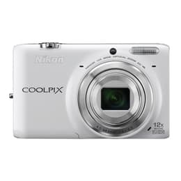 Nikon Coolpix S6500 Kompakt 16 - Biela