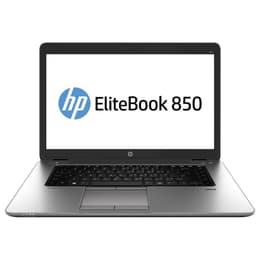 HP EliteBook 850 G2 15" (2014) - Core i5-5300U - 16GB - SSD 256 GB QWERTY - Anglická