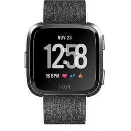 Smart hodinky Fitbit Versa Special Edition Charcoal á Nie - Sivá