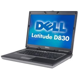 Dell Latitude D830 15" (2007) - Core 2 Duo T7250 - 2GB - HDD 80 GB AZERTY - Francúzska