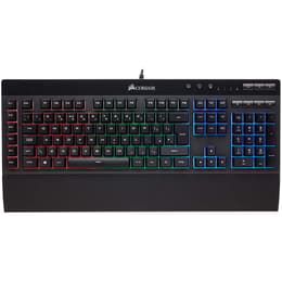 QWERTY Klávesnica Corsair Španielská Podsvietená klávesnica Raptor K55 RGB