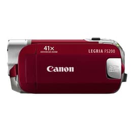 Videokamera Canon Legria FS200 - Čierna/Červená