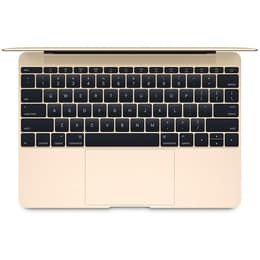 MacBook Retina 12" (2016) - Core m5 - 8GB SSD 512 QWERTY - Anglická