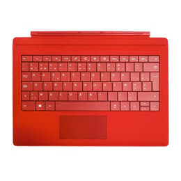 AZERTY Klávesnica Microsoft Francúzska Bezdrôtové Podsvietená klávesnica Type Cover 3 RD2-00065