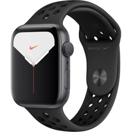 Apple Watch (Series 5) 2019 GPS + mobilná sieť 44mm - Hliníková Vesmírna šedá - Sport Nike Čierna