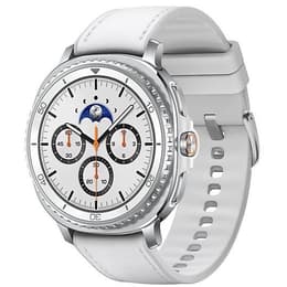 Samsung Galaxy Watch8 Classic Bluetooth + Cellular 46 mm - Strieborná