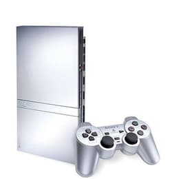 PlayStation 2 Slim - Strieborná