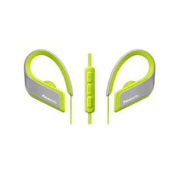 Slúchadlá Do uší Panasonic RP-BTS35 Bluetooth - Zelená/Sivá