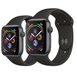 Apple Watch (Series 4) 40mm - Hliníková Vesmírna šedá - Sport Loop Čierna
